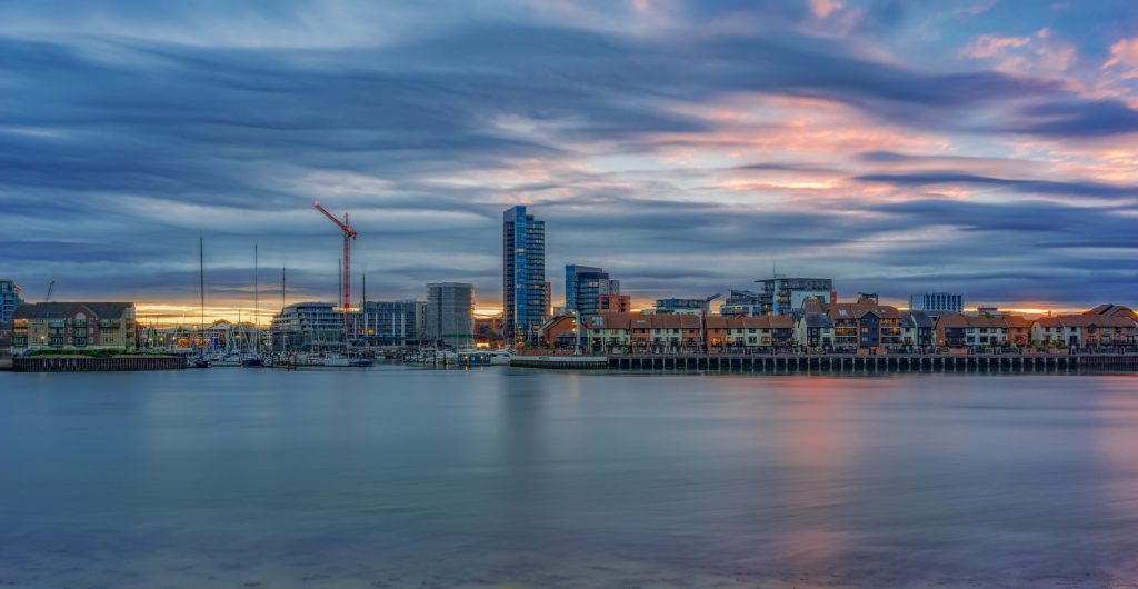Southampton Docks skyline