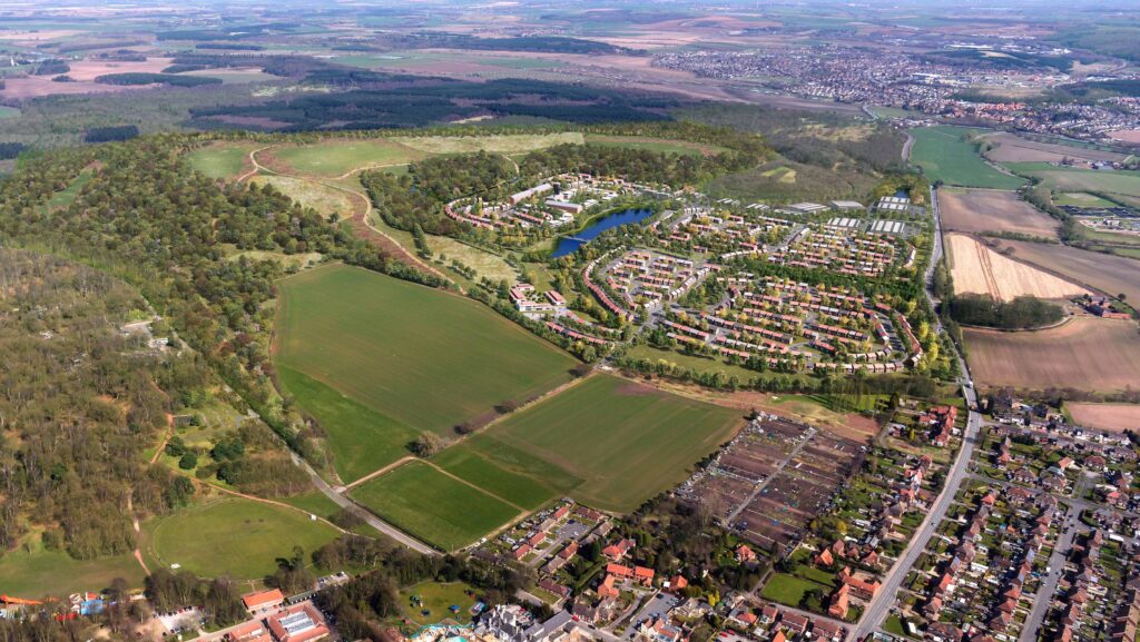 Thoresby Colliery Arial