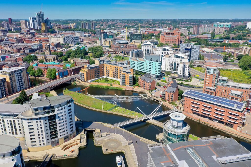 Leeds skyline